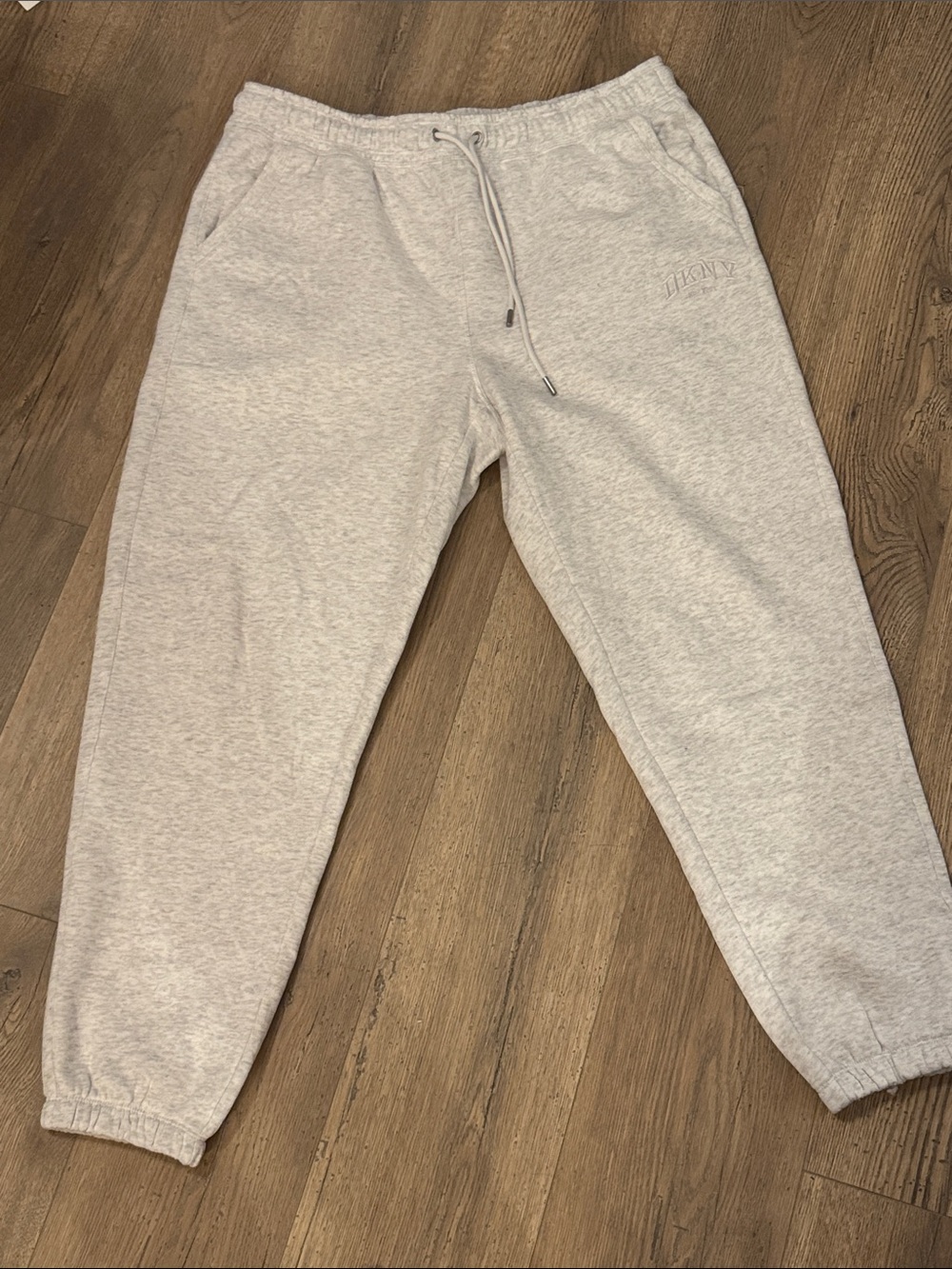 DKNY Light Gray Sweatpants with Drawstring - New without Tags
